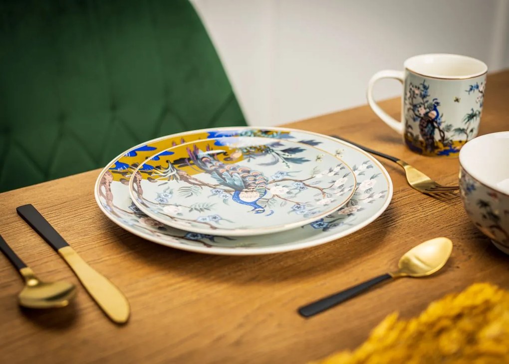 Porcelánový tanier Ashley 1, (fi) 26 cm, viacfarebný
