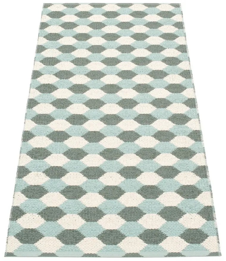 Zeleno-tyrkysový vnútorný a vonkajší behúň 70x160 cm Dana Army – Pappelina