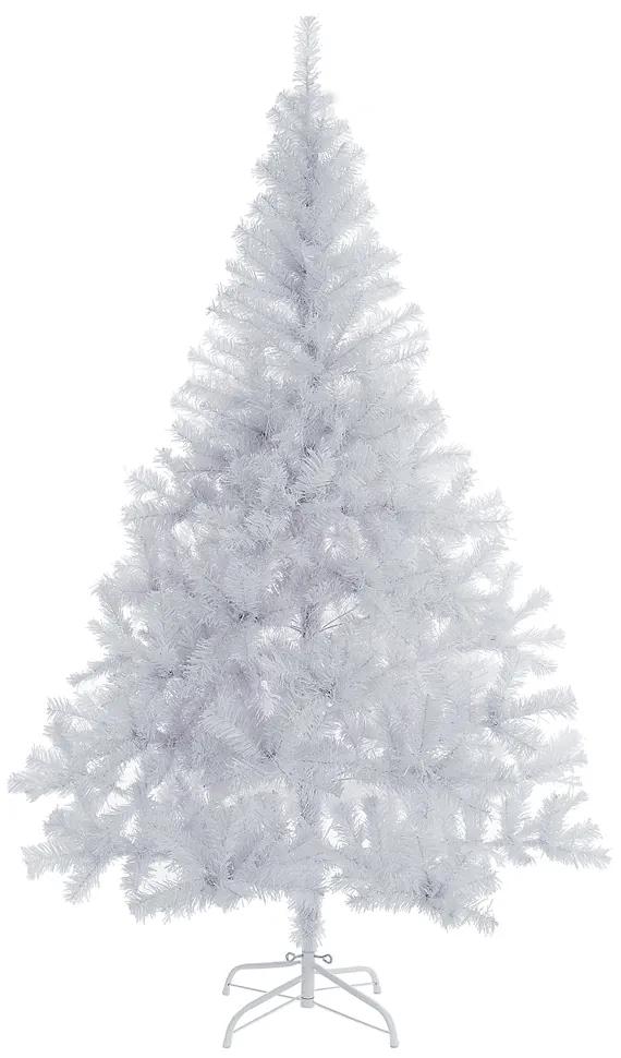 InternetovaZahrada Umelý vianočný stromček 150cm - biely
