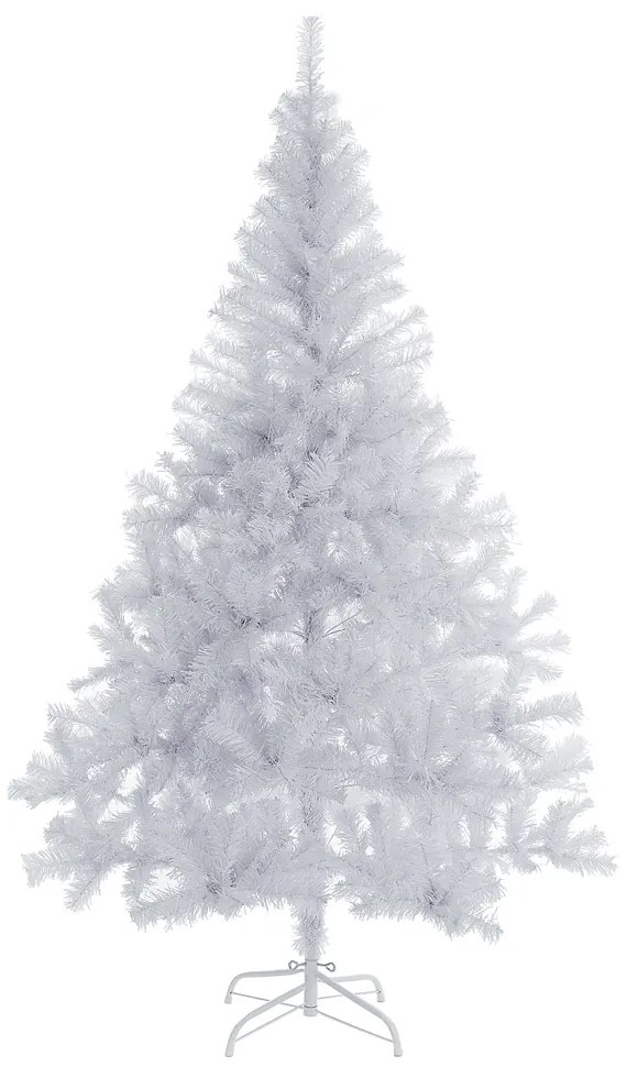 InternetovaZahrada - Umelý vianočný stromček 150cm - biely