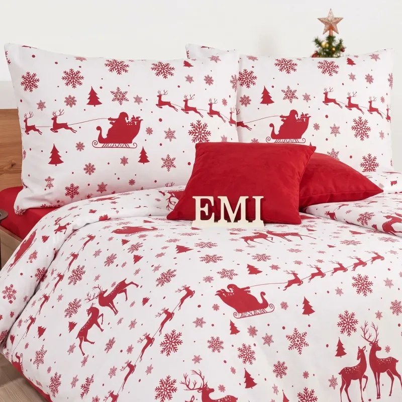 Flanelové obliečky Santa Claus EMI