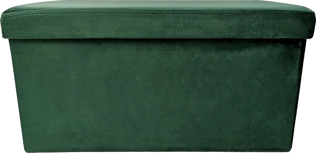 Skladací taburet PERFECT DUO 60x30 cm tmavozelený