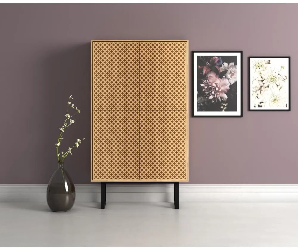 Komoda v dekore dubového dreva Woodman Camden Diamond