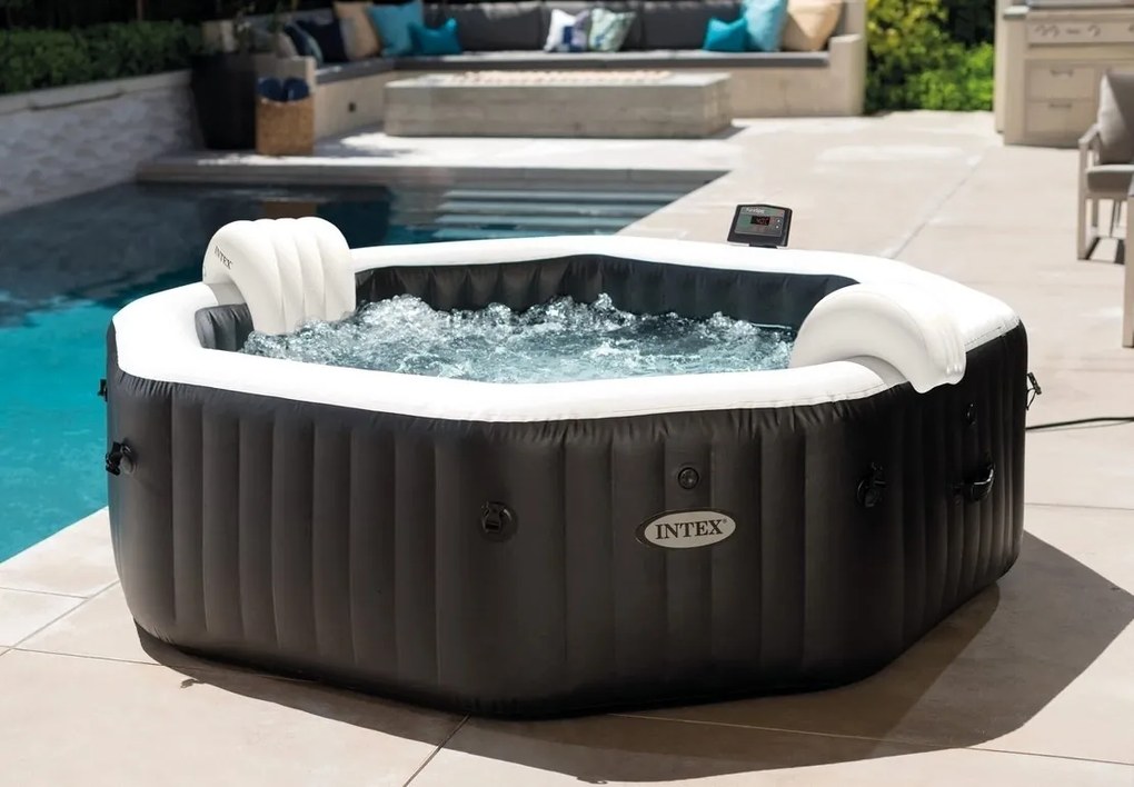Intex | Vírivý bazén Pure Spa - Jet & Bubble Deluxe HWS 6 + výhodný set príslušenstva | 19900147