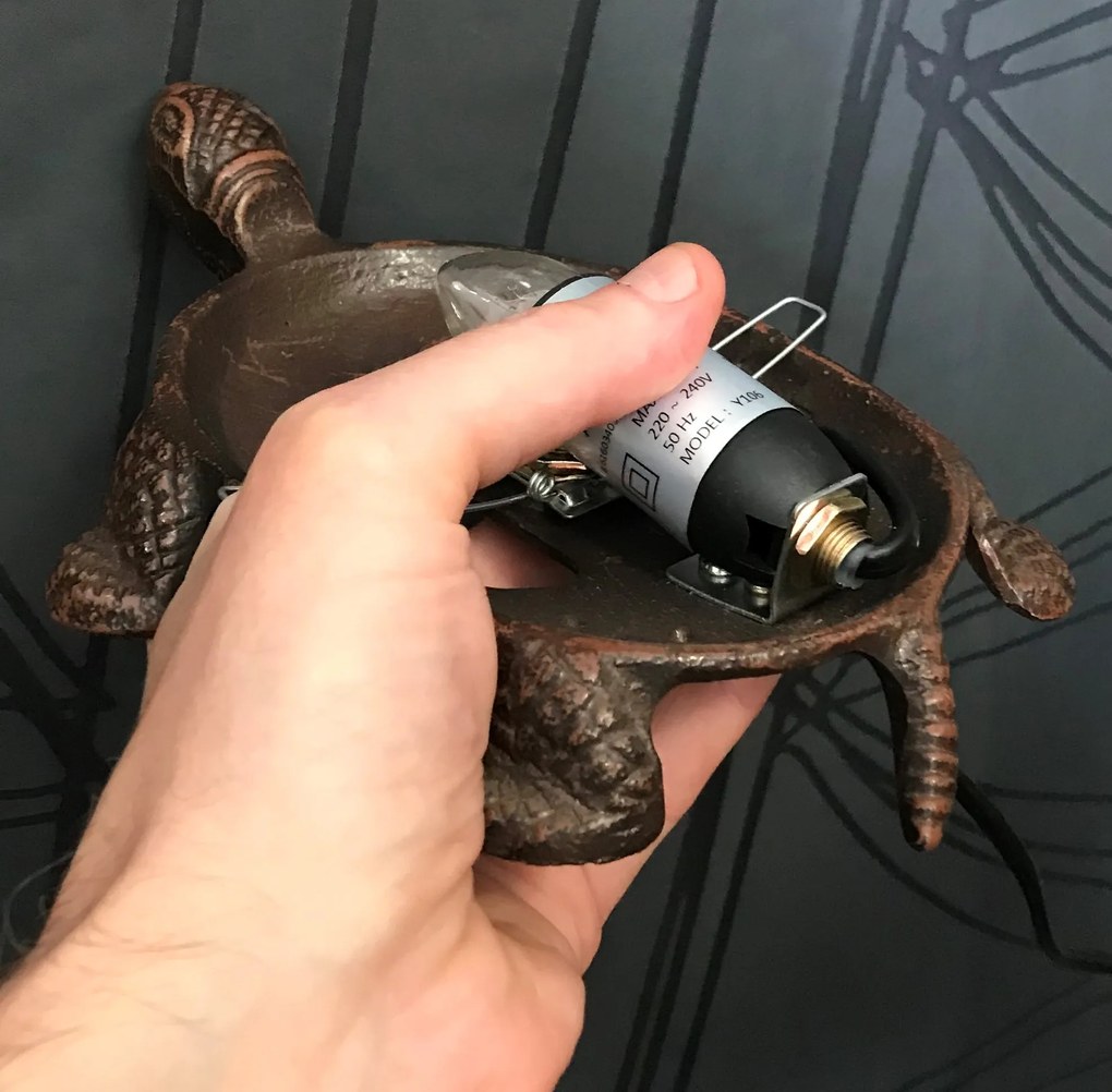 Lampa tiffany korytnačka 22*14*10