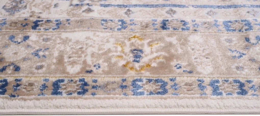 TA Koberec G549M BIELA/TMAVOMODRÁ ASTHANE