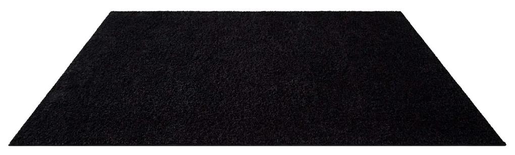 Dekorstudio Shaggy koberec CITY 500 čierny Rozmer koberca: 133x190cm