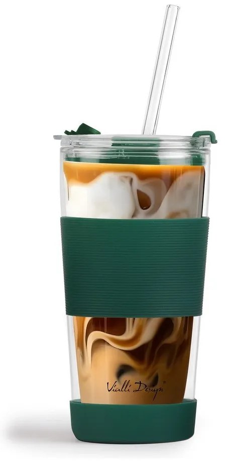 Zelený termo hrnček 600 ml Fuori – Vialli Design