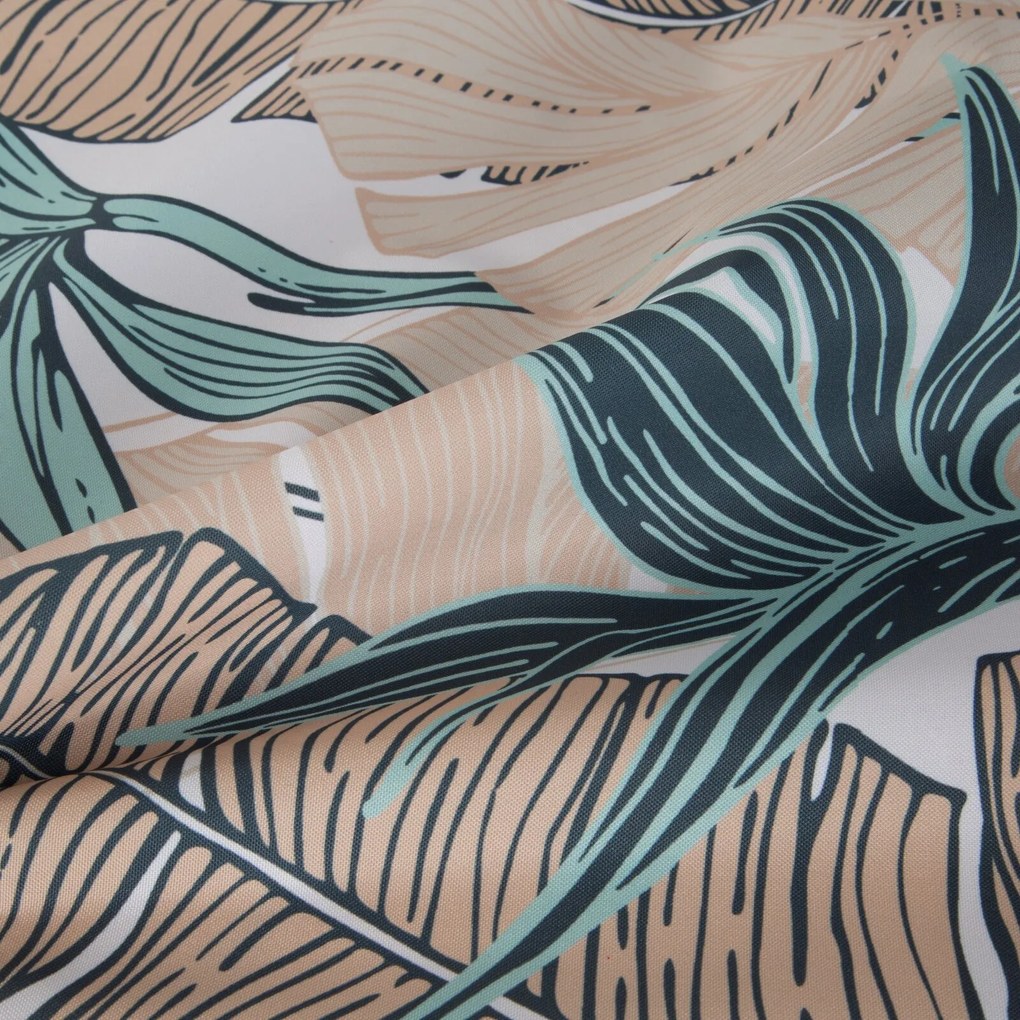 ZÁHRADNÝ VODEODOLNÝ OBRUS GARDEN 140X220 CM LISTY