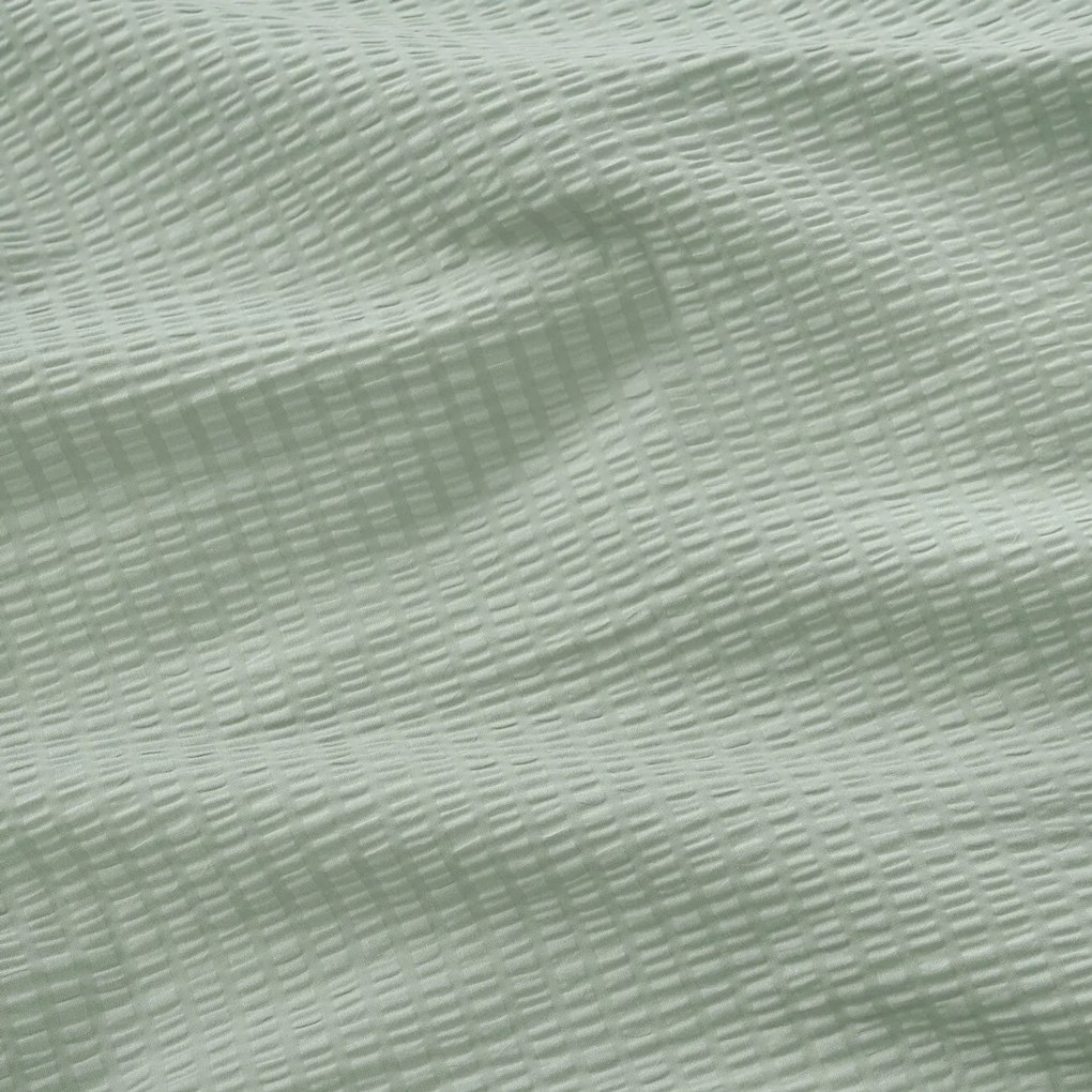 Goldea krepové posteľné obliečky - šalviovo zelené 140 x 200 a 70 x 90 cm