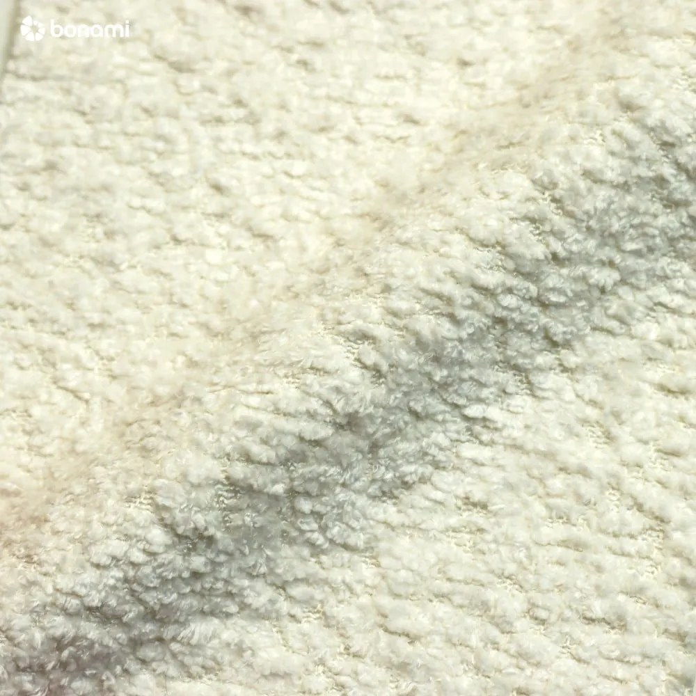 Biela pohovka z textílie bouclé 260 cm Saint-Germain – Bobochic Paris