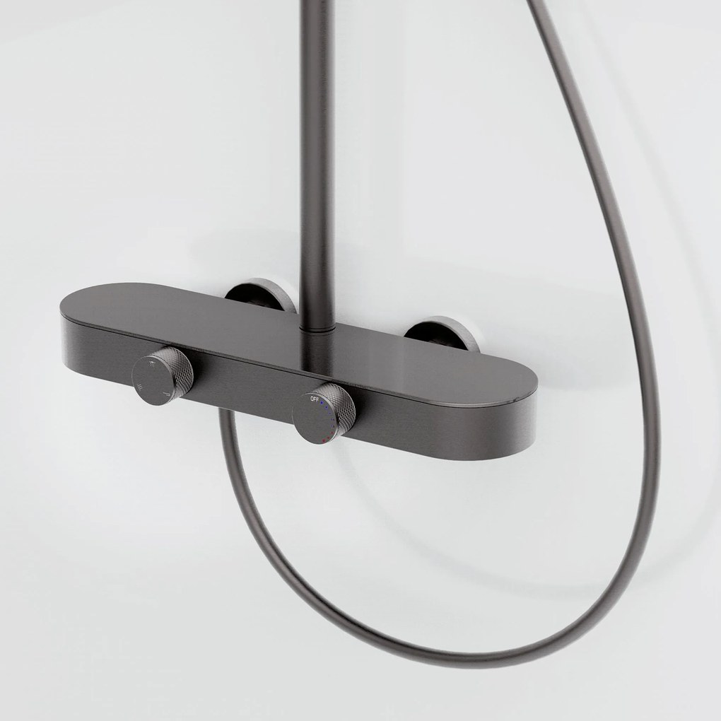 Rea Creo, sprchový set s funkciou bidetovej spŕšky, grafitová matná, REA-P0358