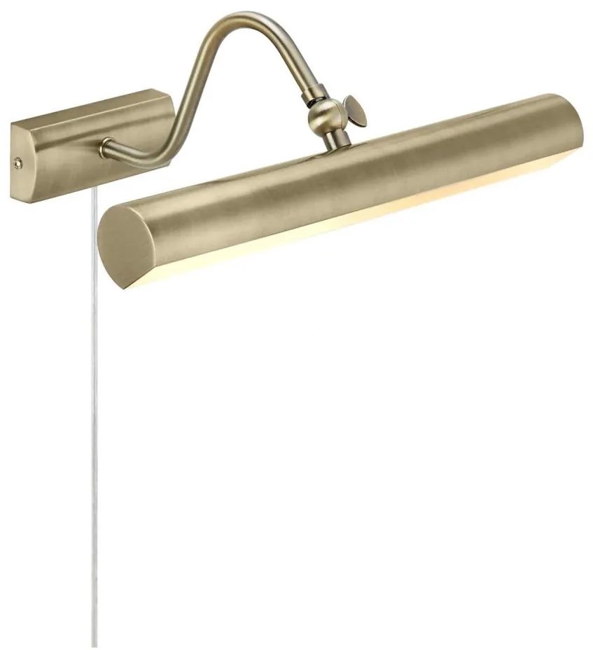 Markslöjd 108982 - Nástenné svietidlo na obraz CIGLIA 2xE14/40W/230V mosadz