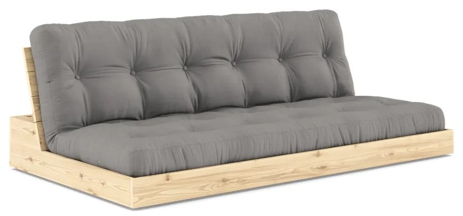 Sivá rozkladacia pohovka 196 cm Base – Karup Design
