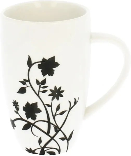 BonamiBiely porcelánový hrnček s motívom popínavej kvetiny Duo Gift, 270 ml