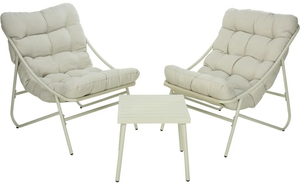 Set záhradného nábytku Relax, 3 ks