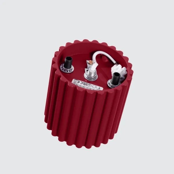 Sollux  SL.1819 - Bodové svietidlo AURA 1xGU10/10W/230V 10 cm červené