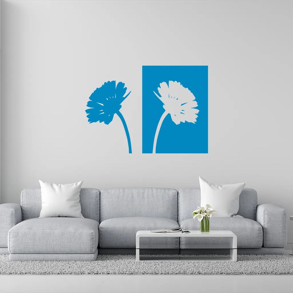 Veselá Stena Samolepka Margaréty Farba: černá, Veľkosť: 80 x 58 cm