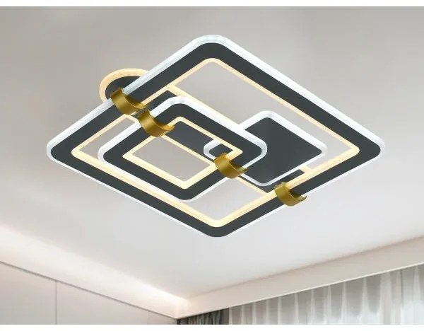 LED stmievateľné stropné svietidlo LED/140W/230V 3000-6500K + diaľkové ovládanie