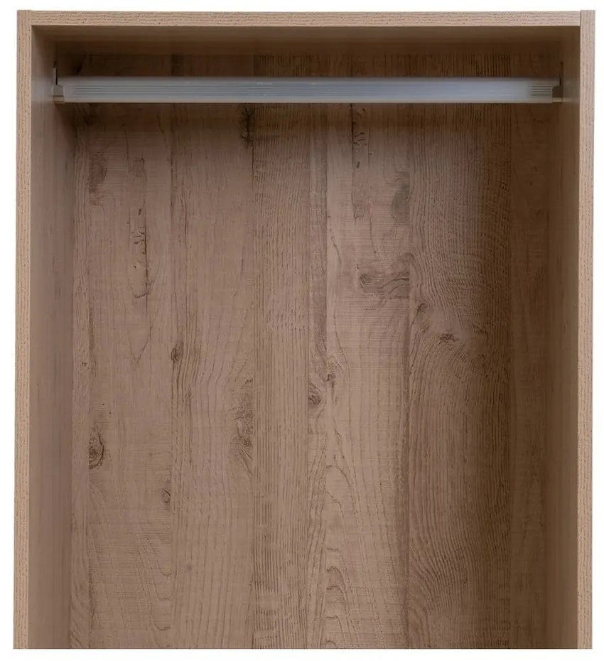 Otvorená modulárna skriňa v dekore duba v prírodnej farbe 60x180x45 cm Modular – Casa Selección