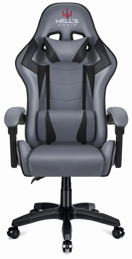 Hells Herná stolička Hell's Chair HC-1007 Grey
