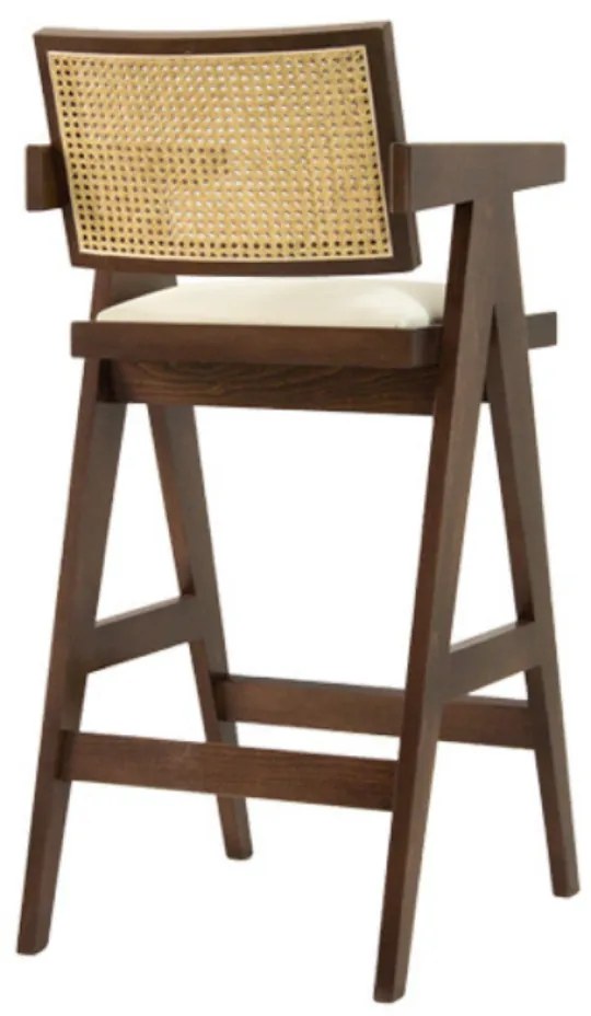 PIERRE BAR DREVENÁ STOLIČKA S VÝPLETOM PIERRE BAR
