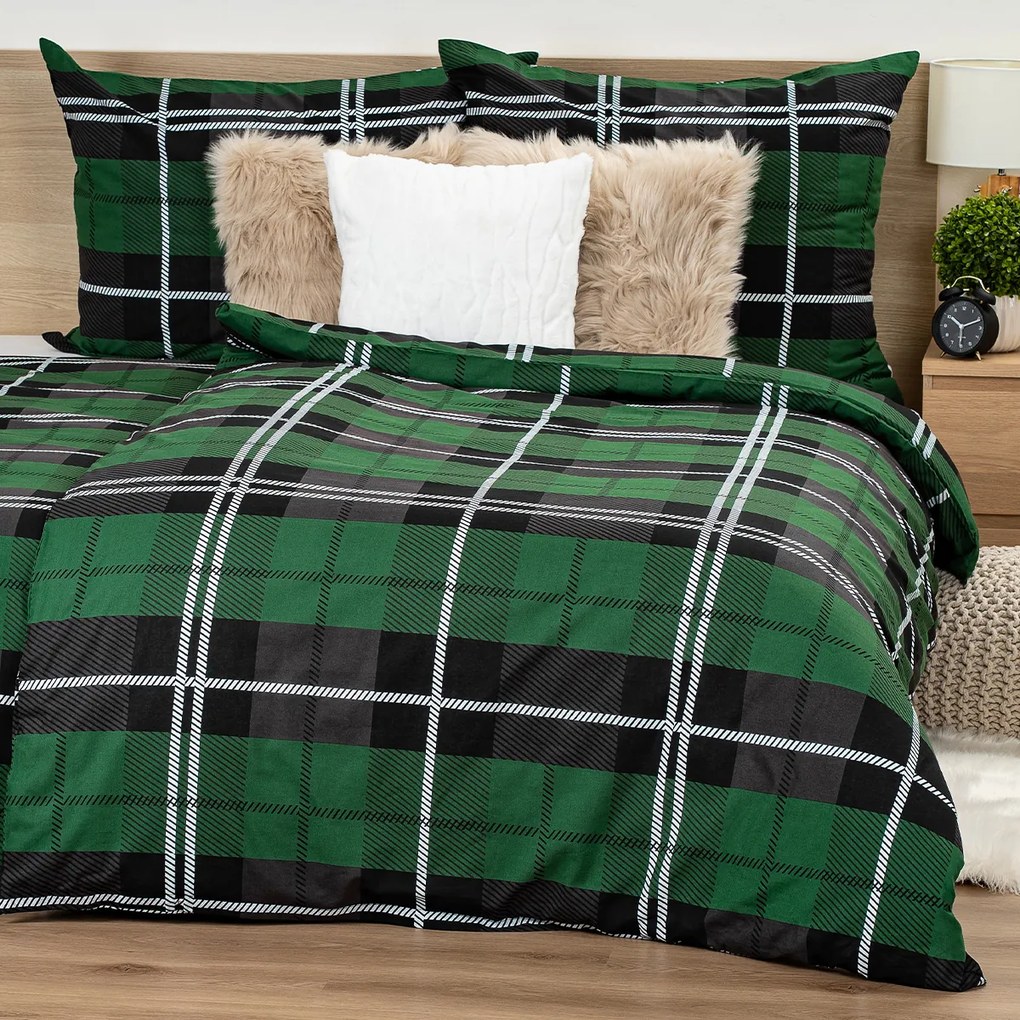 4Home Bavlnené obliečky Green Classic, 160 x 200 cm, 70 x 80 cm