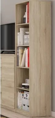 Vysoký regál Carlos, dub sonoma, šírka 40 cm%