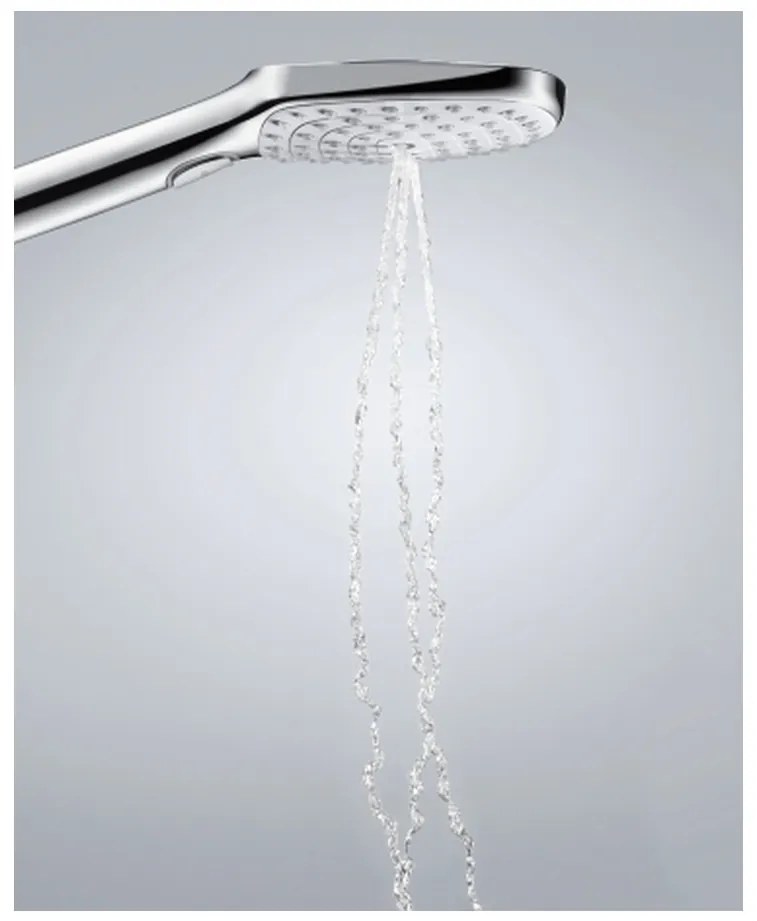 Hansgrohe Raindance Select E, ručná sprcha 3jet EcoSmart 9 l/min, chrómová, HAN-26521000