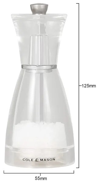 Cole&Mason - Mlynček na soľ PINA 12,5 cm