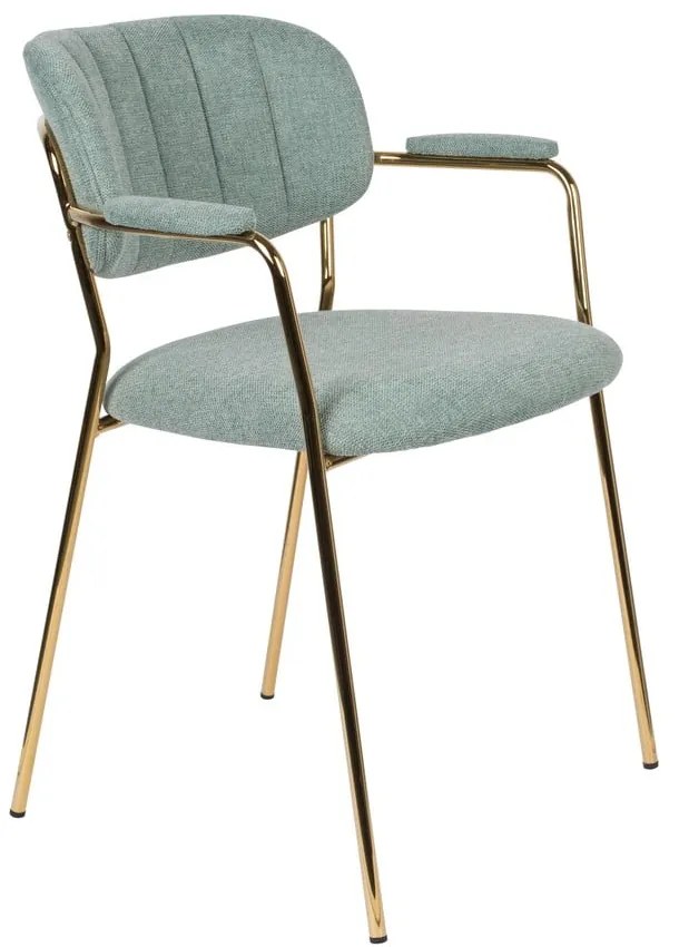 Svetlozelené jedálenské stoličky v súprave 2 ks Jolien – White Label