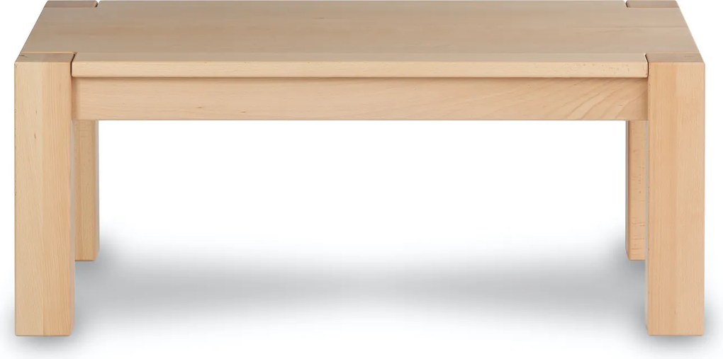 Wooded Konferenční stolek Denver Standard z masivu BUK Výška stolku: 53 cm