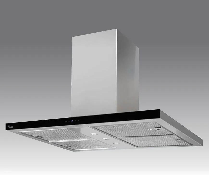 Digestor WK-9 Isla Feniks Glass Slim 90 inox/čierna