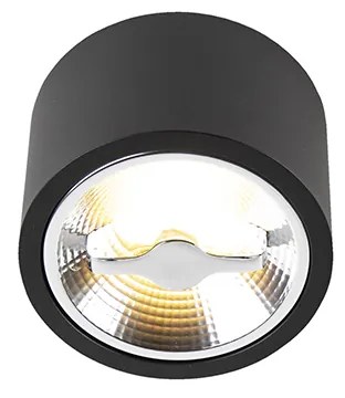 Moderné stropné bodové svetlo čierne AR111 vrátane LED - Expert