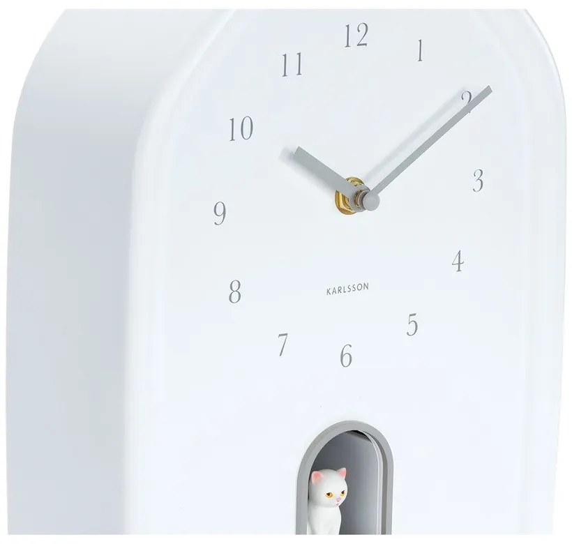 Nástenné hodiny Modern Kitty – Karlsson