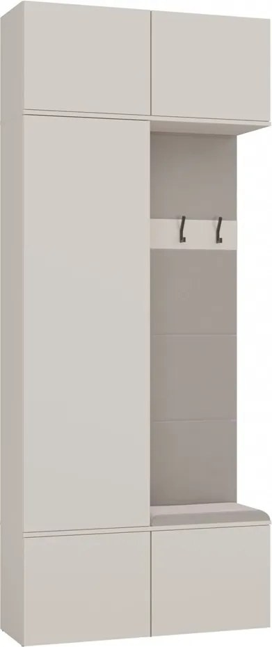 Předsíňová stěna Haga 100 cm kašmír