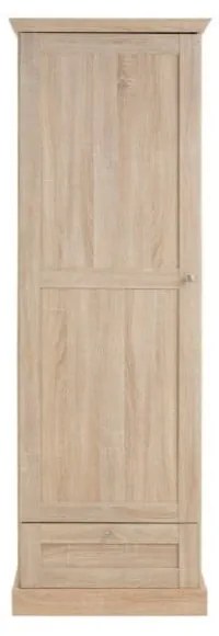 Šatníková skriňa v dekore duba v prírodnej farbe 60x180 cm Binz – Støraa
