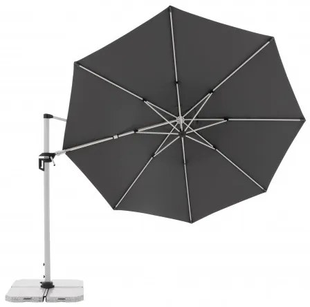 Doppler ACTIVE 370 cm - bočný záhradný slnečník s bočnou tyčou : Barvy slunečníků - 840
