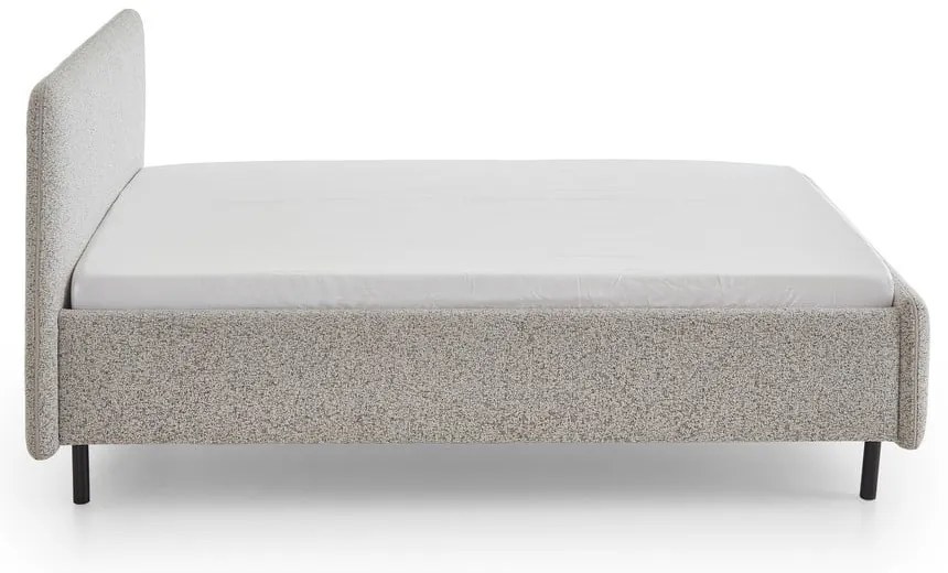 Béžová čalúnená dvojlôžková posteľ bez roštu 180x200 cm Primo – Meise Möbel