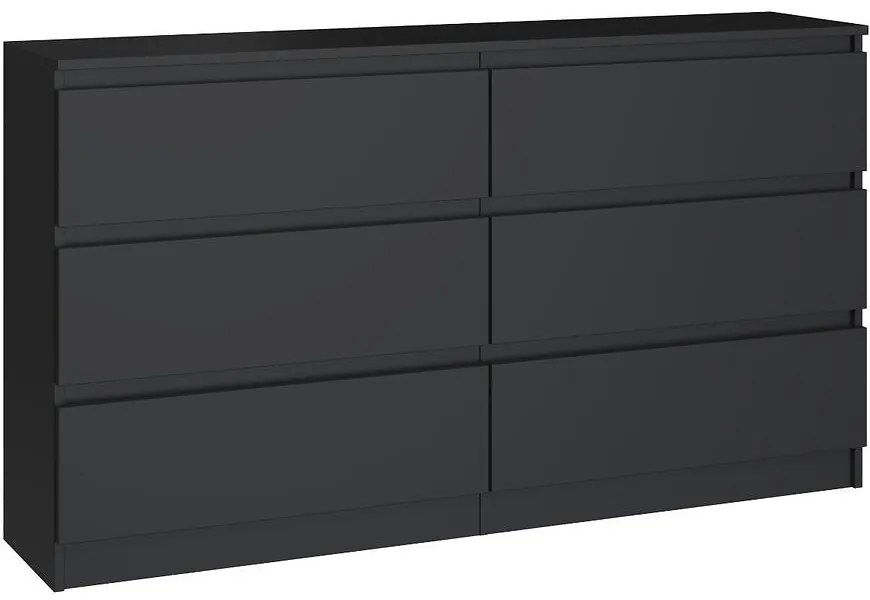 Komoda Malwa M6 140 čierna