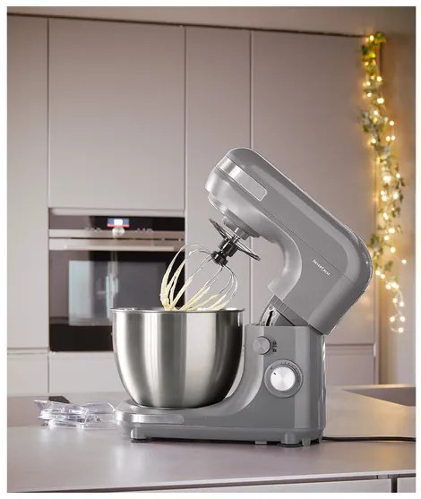 SILVERCREST® KITCHEN TOOLS Kuchynský robot SKM 650 A1, sivý (100335832)