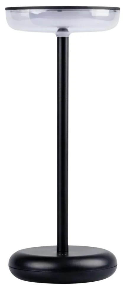 Kanlux 37311 - LED Stmievateľná nabíjacia lampa FLUXY LED/1,7W/1800 mAh IP44 čierna