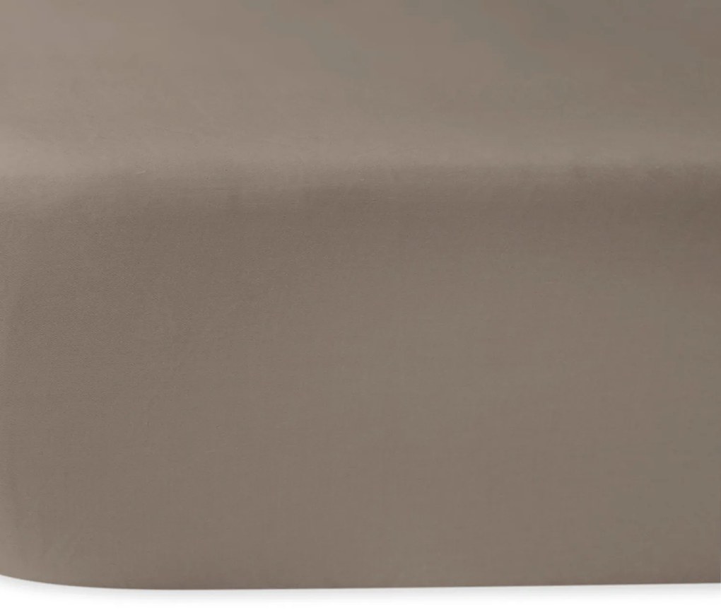 SATÉNOVÉ PRESTIERADLO 041 200X220 CM TMAVOBÉŽOVÉ
