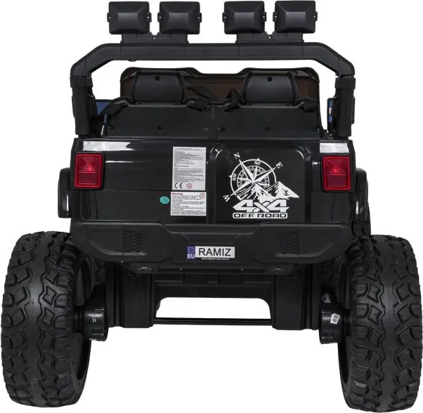 Elektrické autíčko Extreme Sport 4x4 čierne