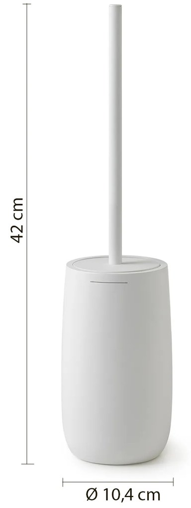 Gedy, KIRA WC kefa na postavenie, biela mat, KI3302