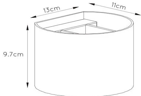 Lucide 09218/04/36 - LED nástenné svietidlo XIO 1xG9/4W/230V antracit