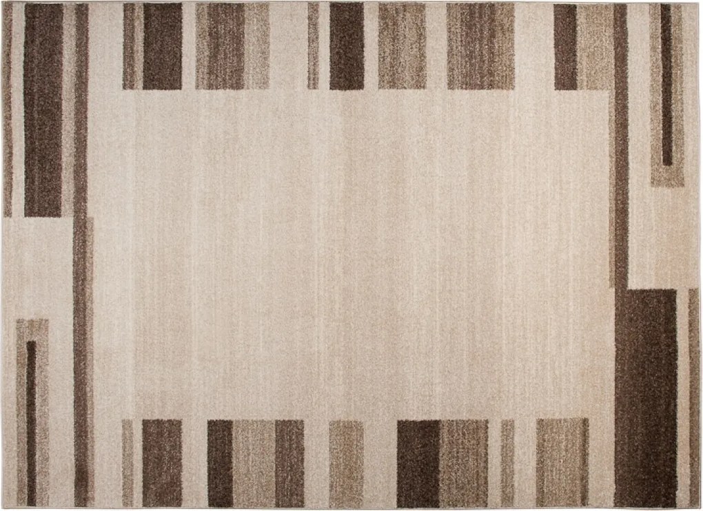 TA Koberec 3438A BÉŽOVÉ SÁRÍ 3UX Rozmer: 200x290 cm