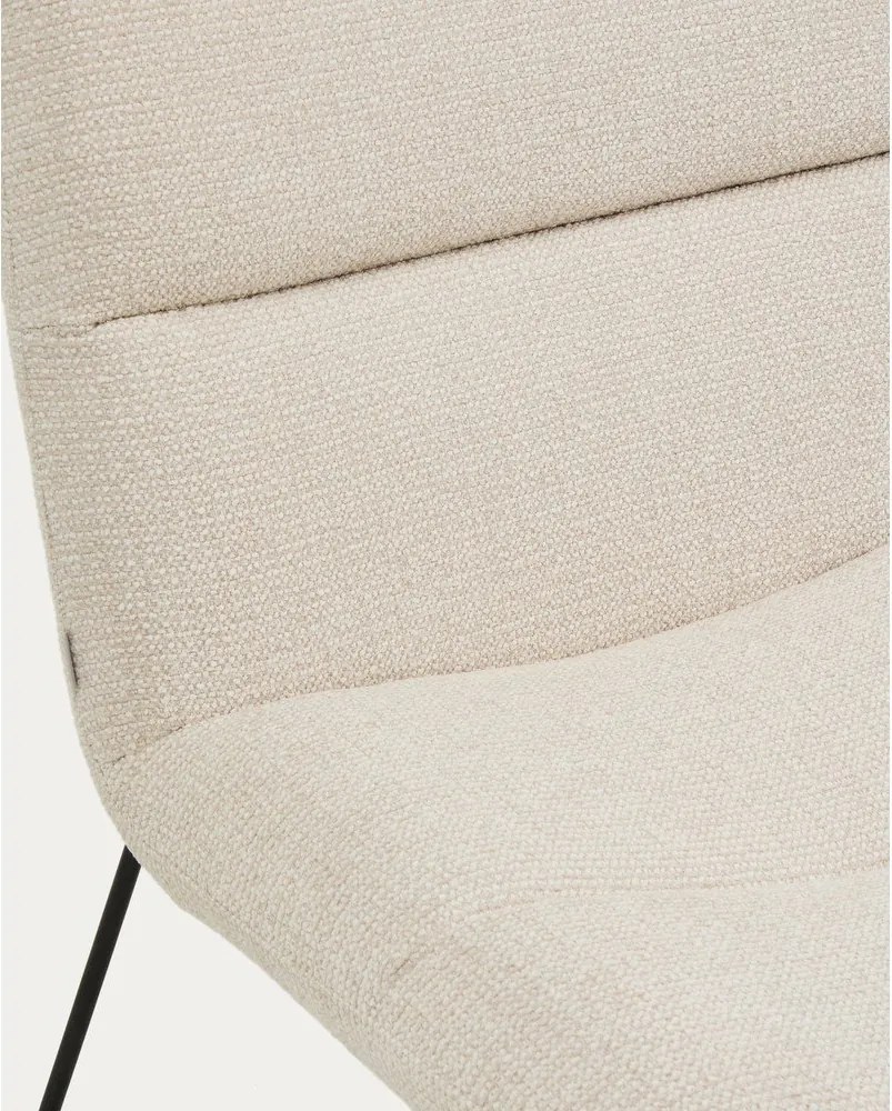 Béžové ženilkové kreslo Asen – Kave Home