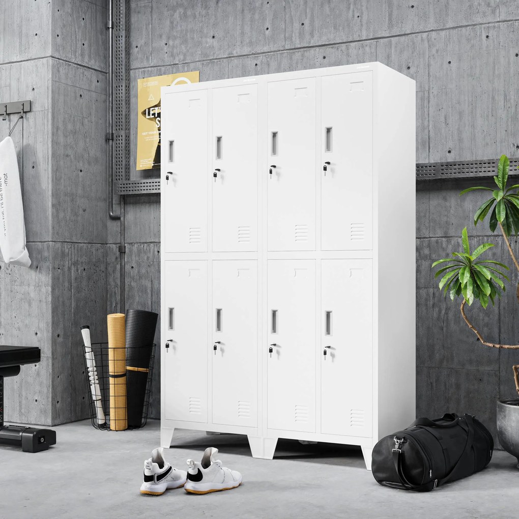 Pracovná šatníková skriňa BHP BARTEK 2 Plus 559 x 1720 x 450 mm