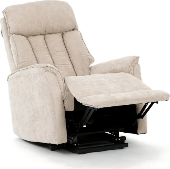 Polohovacie kreslo béžové, elektrické TV-H9727 CRM2
